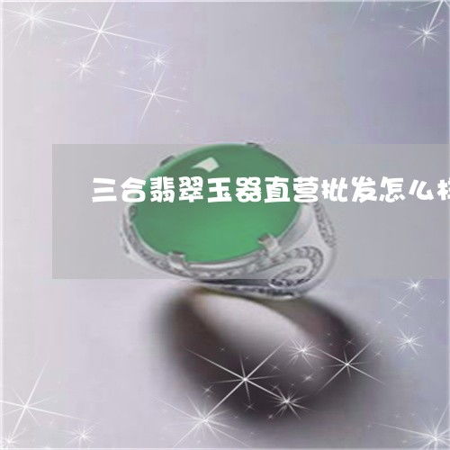 三合翡翠玉器直營批發(fā)探析 優(yōu)勢、模式與選購建議